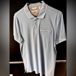 Calvin Klein Baby Blue Polo // Size Small
